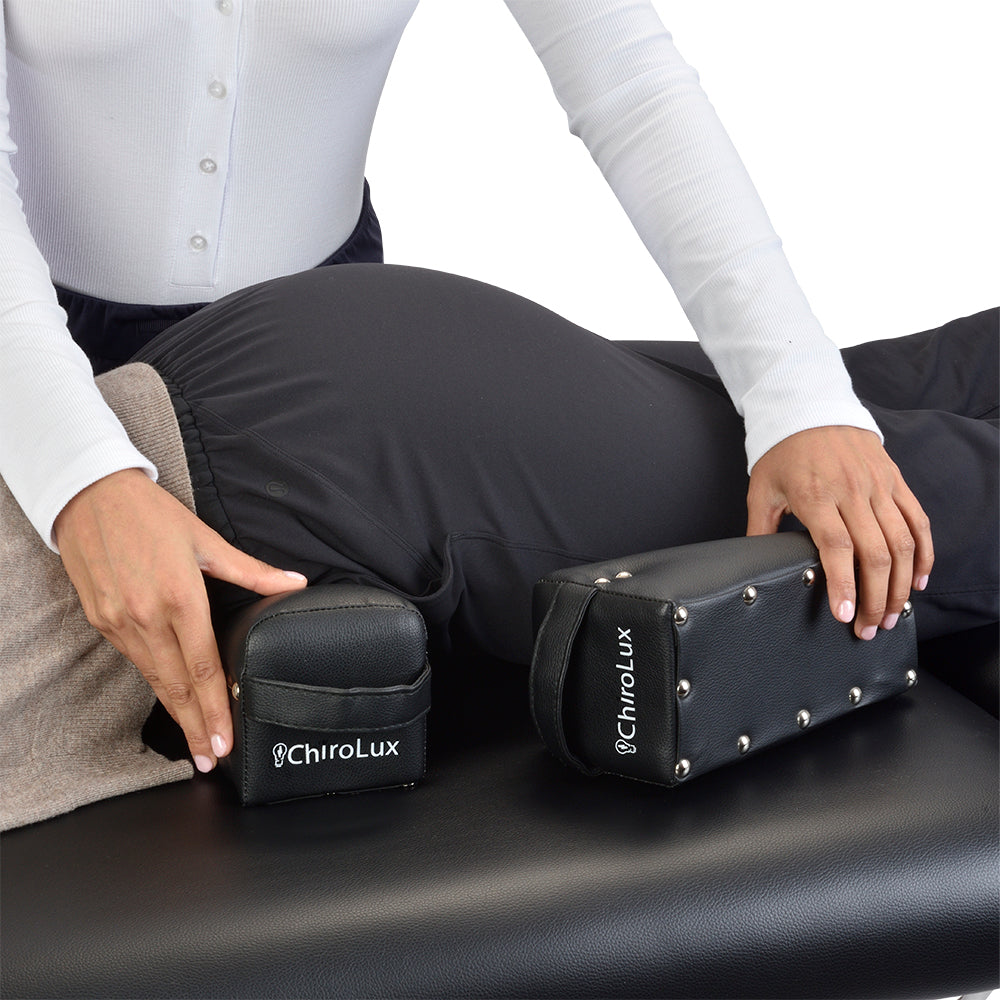 Dejarnette Type Style Pelvic Sacral Blocks | Black Sot Blocks |  Chiropractic Wedge Blocks, Pelvic Sacral Block Set for Chiropractor,  Physical Therapy